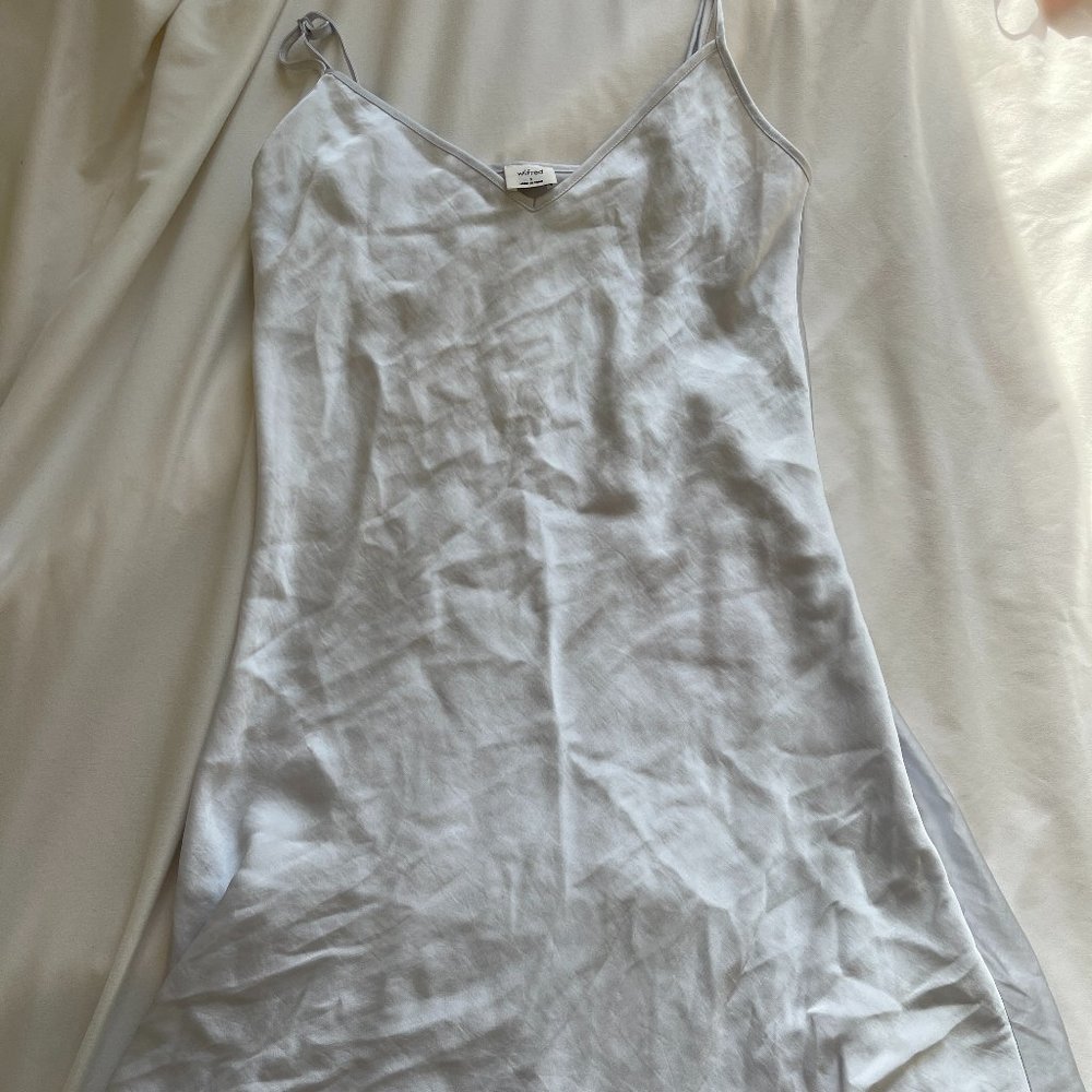 Aritzia Only Slip Dress Color Ashen Size S